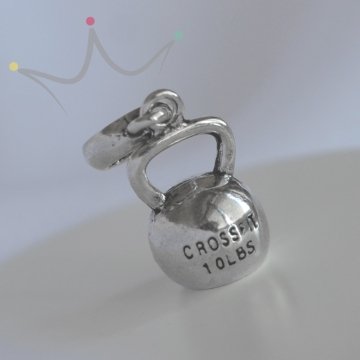 Berloque Cross Fit - Prata