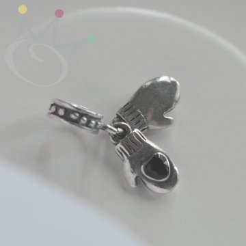 Berloque Luvas de Inverno - Prata