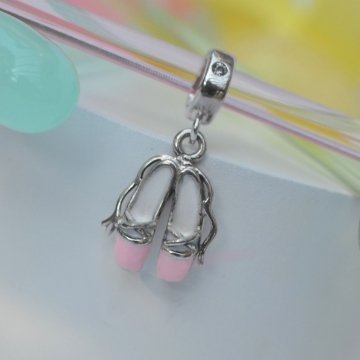 Berloque Sapatilhas de ballet - Prata