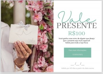Cartão Presente - Escolha o valor
