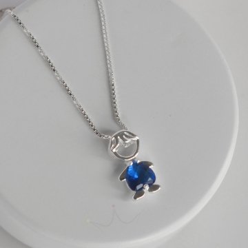 Colar Mãe de Menino - Prata