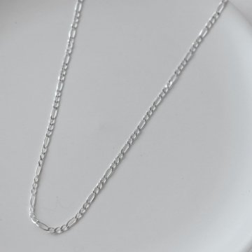 Corrente 3X1 flat 60cm Fio 60 - Prata