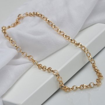 Corrente Elo Português 40cm - Semijoia