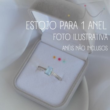 Estojo de Camurça para Anel