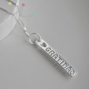 Gargantilha Veneziana Gratido - Prata