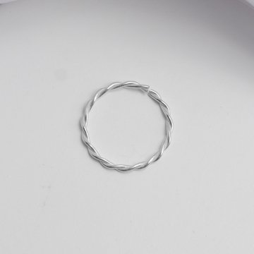Piercing de Cartilagem Torcidinho (Tamanhos) - Prata
