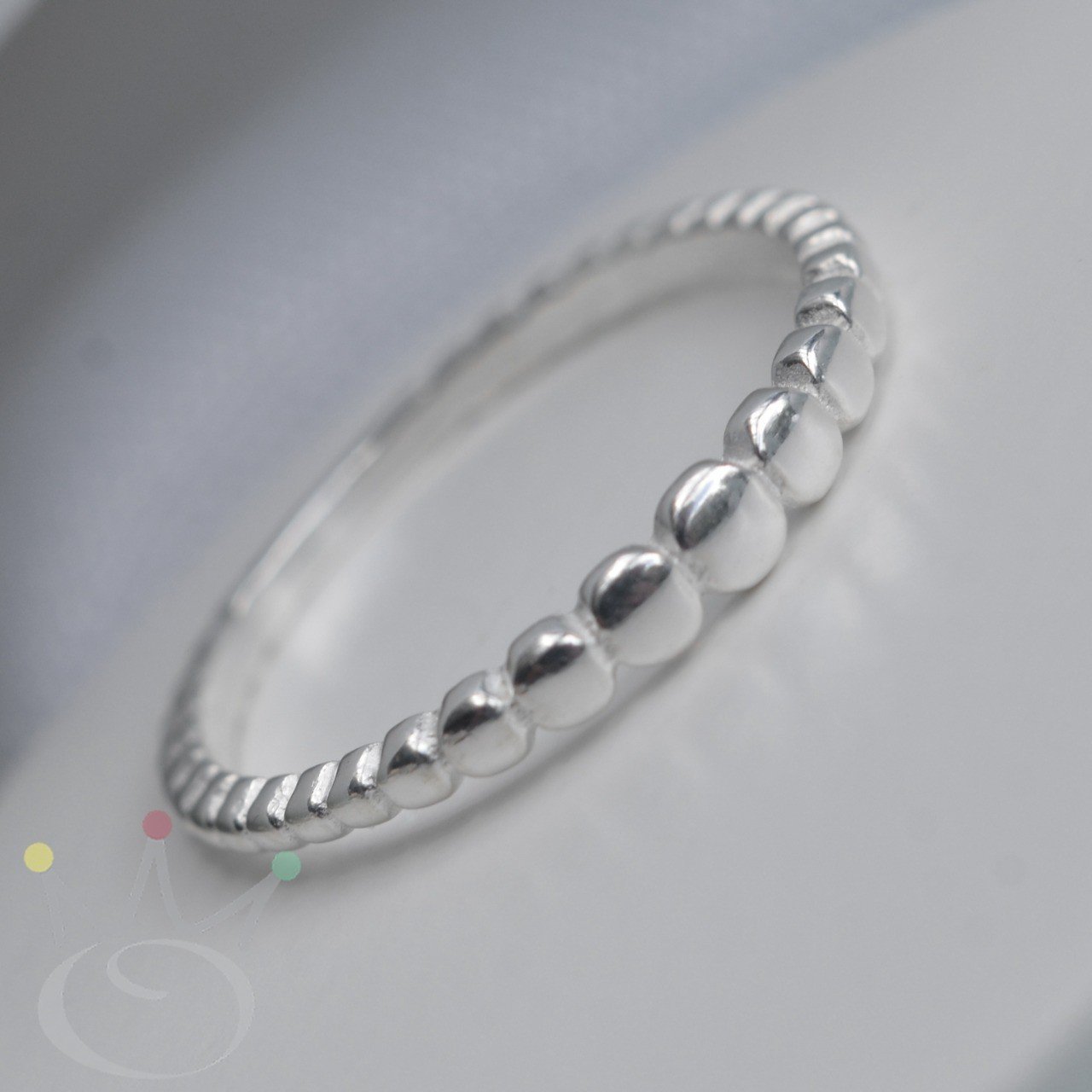 Anel aliança esferas lisas Colecionável - Prata Anel aliança esferas lisas Colecionável - Prata