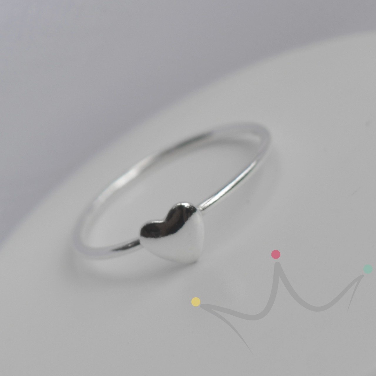 Anel Falange Coração - Prata Anel Falange Coração - Prata