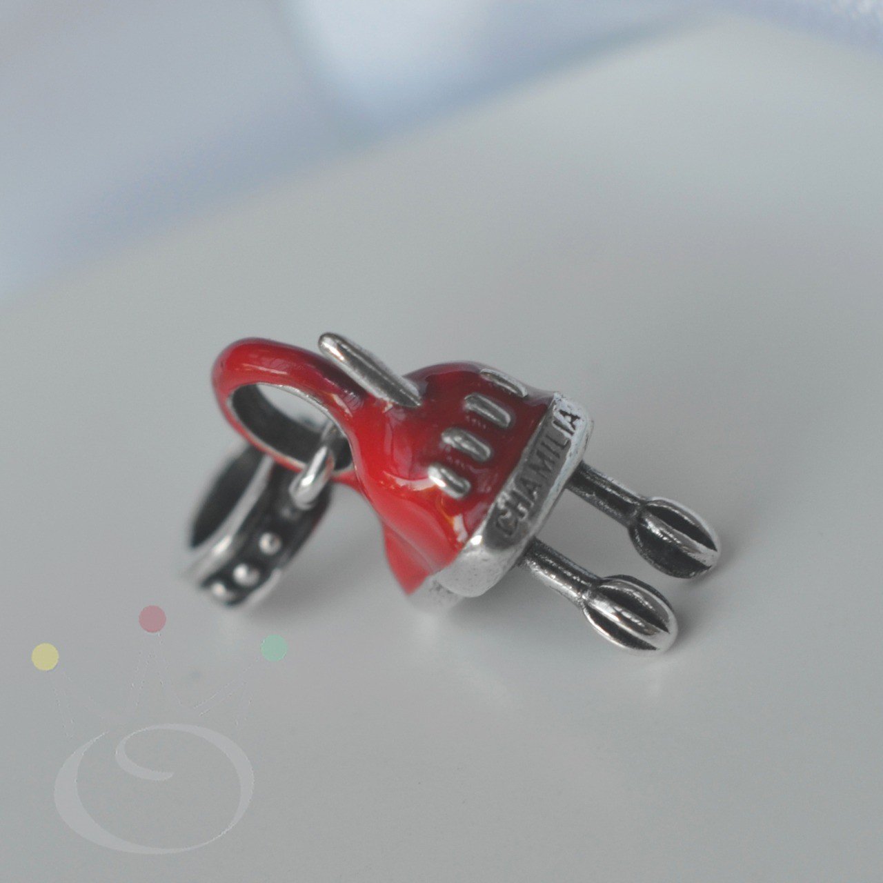 Berloque Batedeira - Prata Berloque Batedeira - Prata