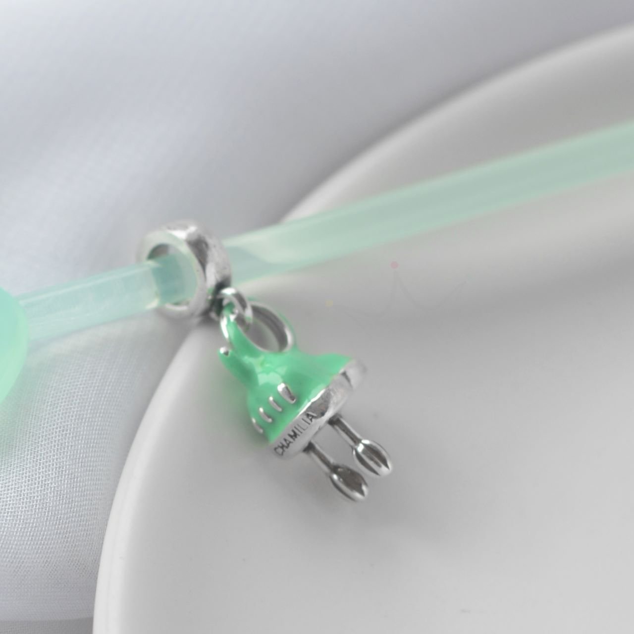 Berloque Batedeira - Prata Berloque Batedeira - Prata