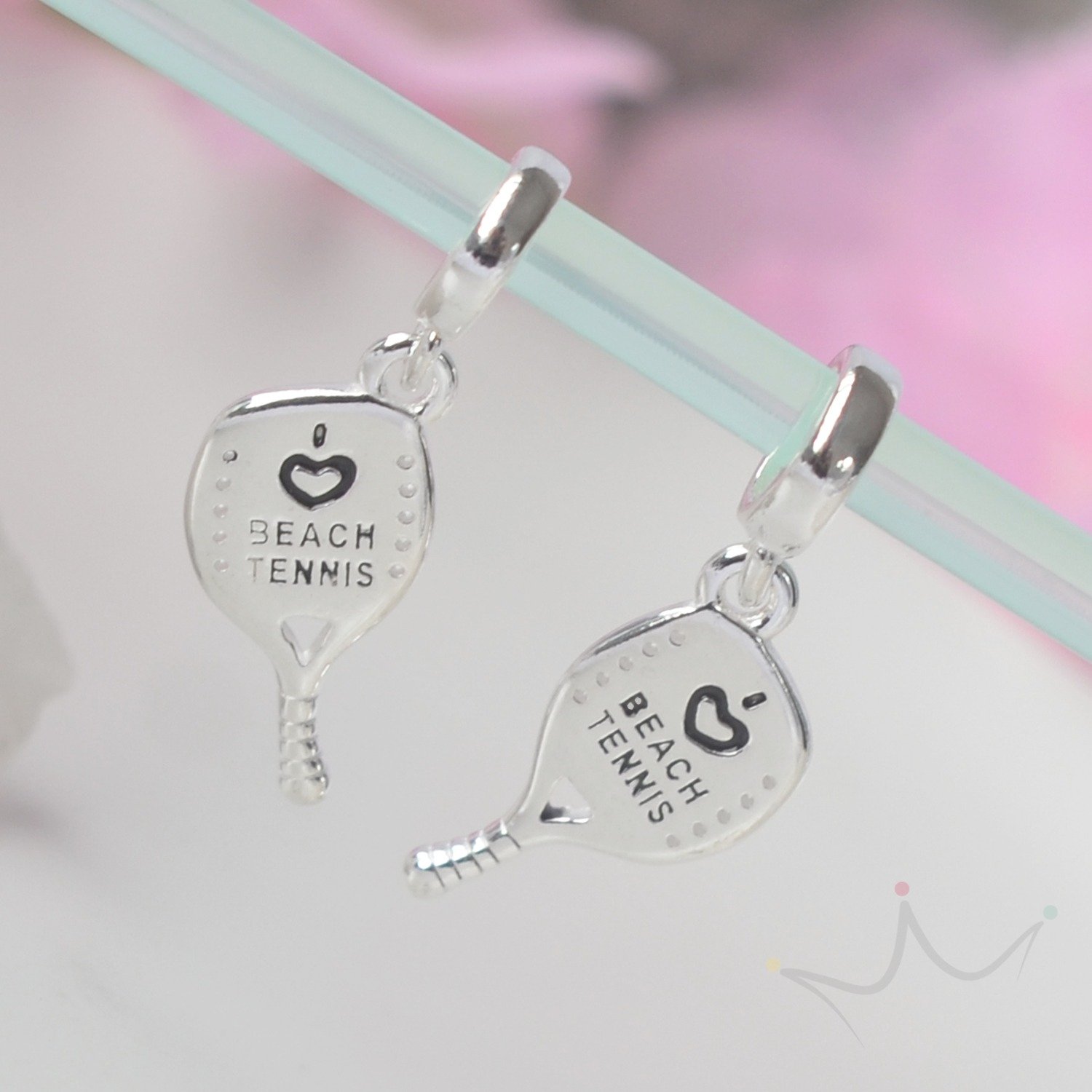 Berloque Beach Tennis - Prata Berloque Beach Tennis - Prata