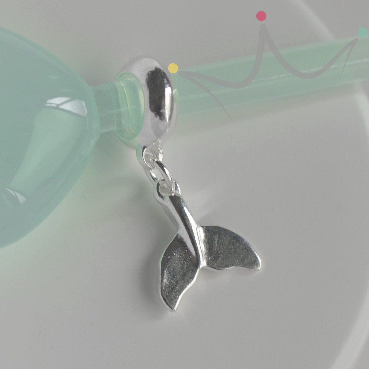 Berloque Cauda de Sereia Lisa - Prata Berloque Cauda de Sereia Lisa - Prata