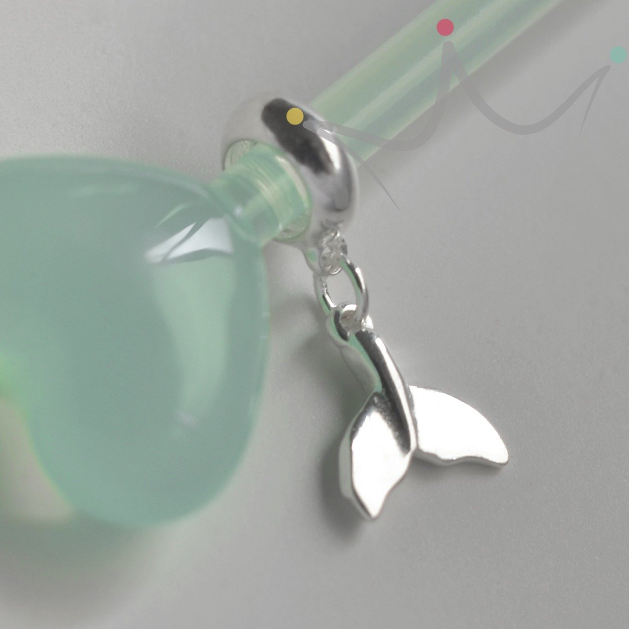 Berloque Cauda de Sereia Lisa - Prata Berloque Cauda de Sereia Lisa - Prata