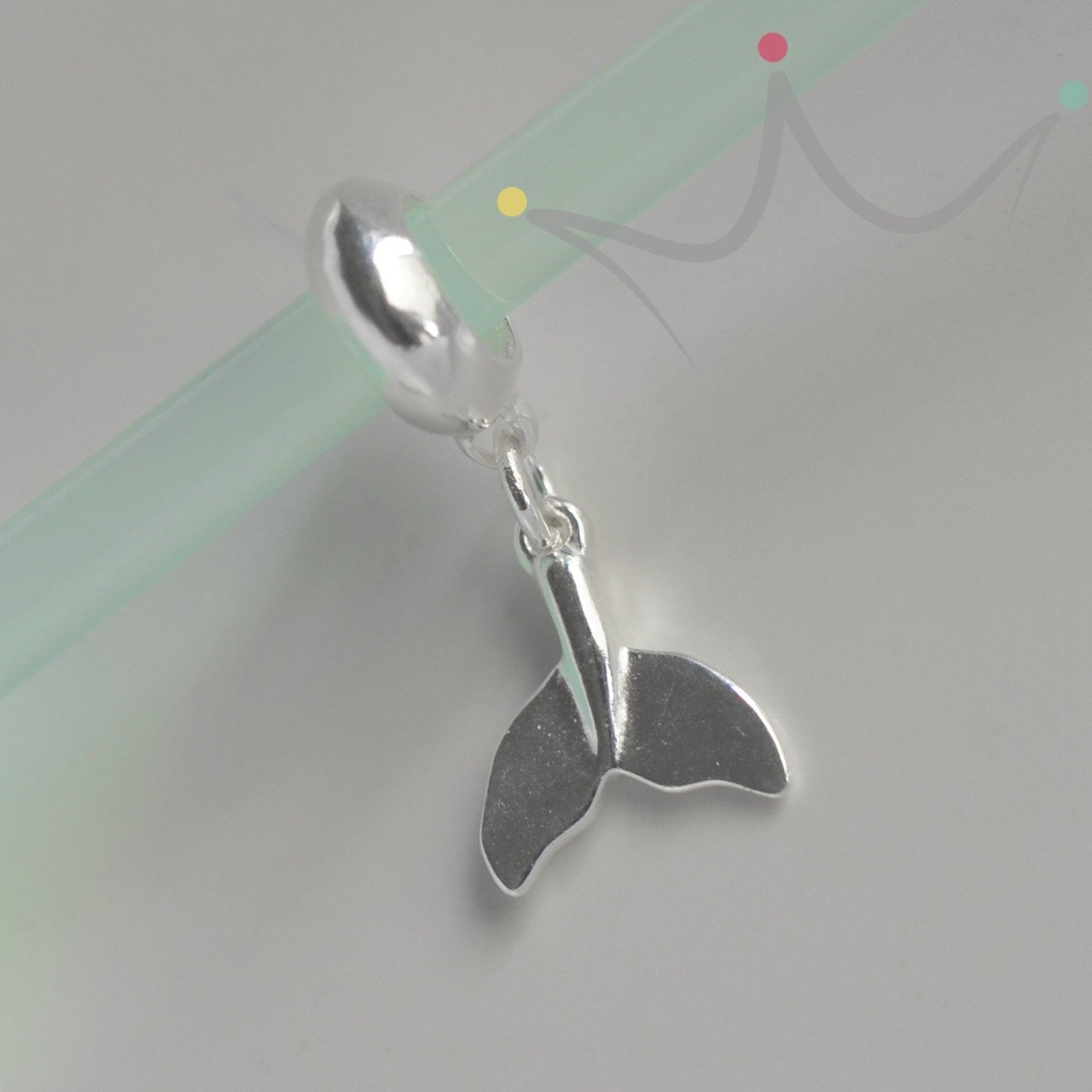 Berloque Cauda de Sereia Lisa - Prata Berloque Cauda de Sereia Lisa - Prata