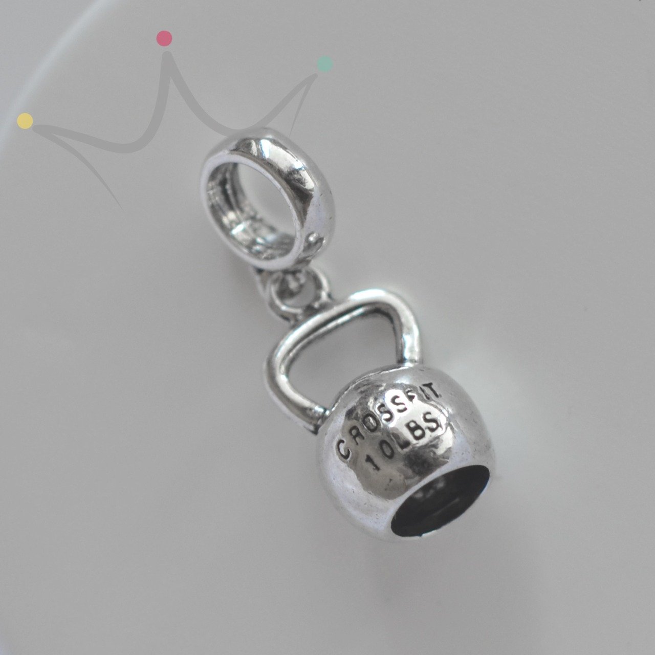 Berloque Cross Fit - Prata Berloque Cross Fit - Prata