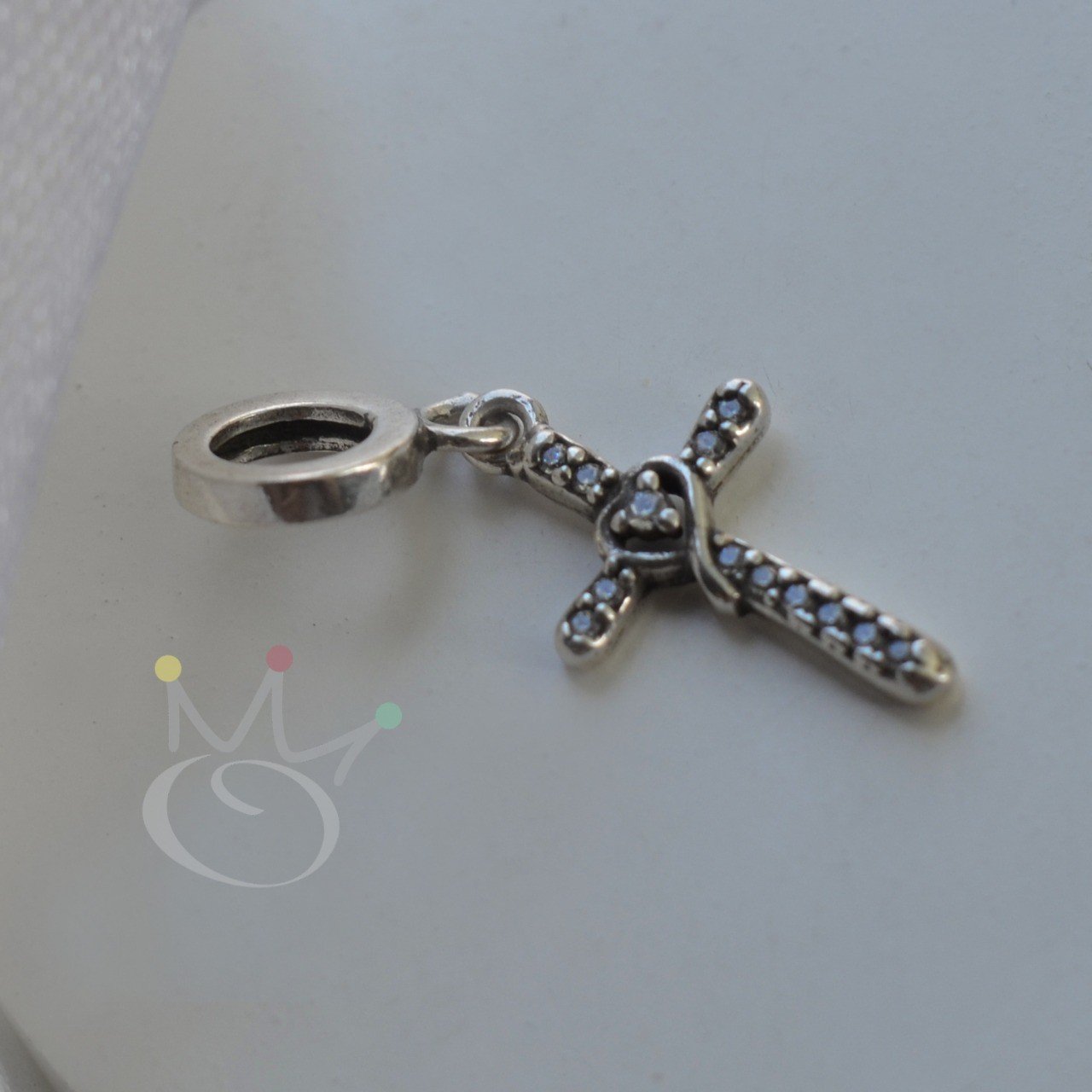 Berloque Cruz de Cristo - Prata Berloque Cruz de Cristo - Prata