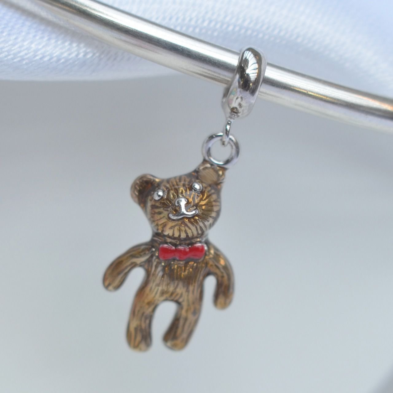 Berloque Cute Teddy bear - Prata Berloque Cute Teddy bear - Prata