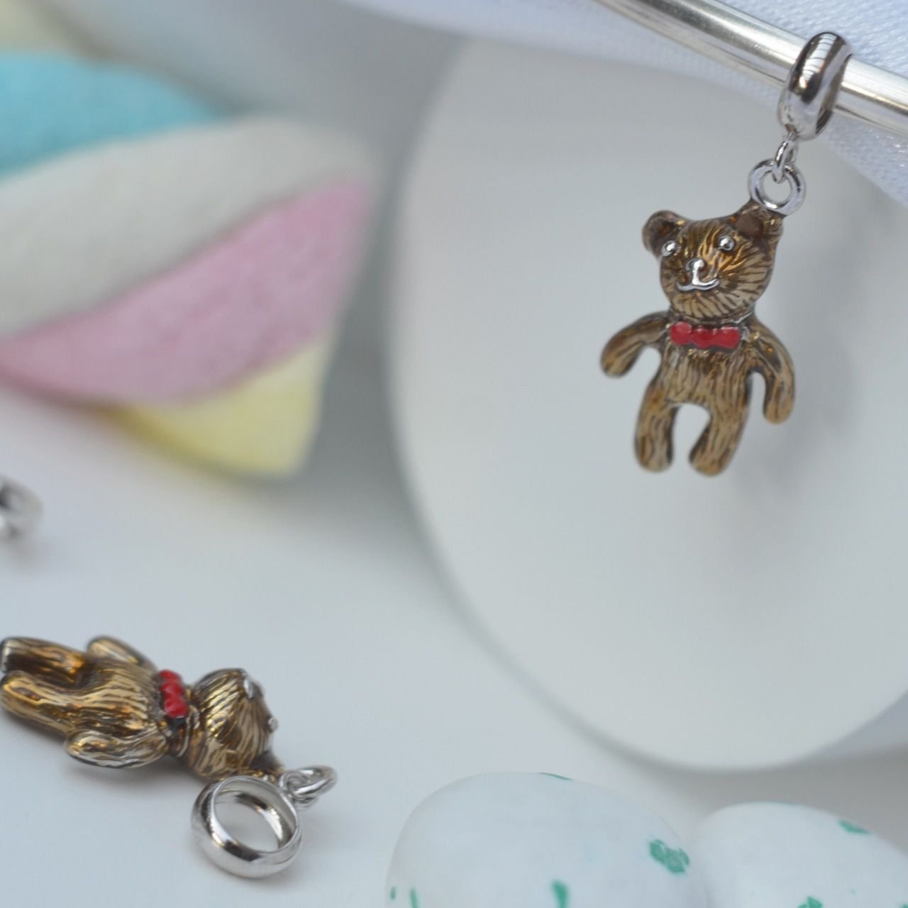 Berloque Cute Teddy bear - Prata Berloque Cute Teddy bear - Prata