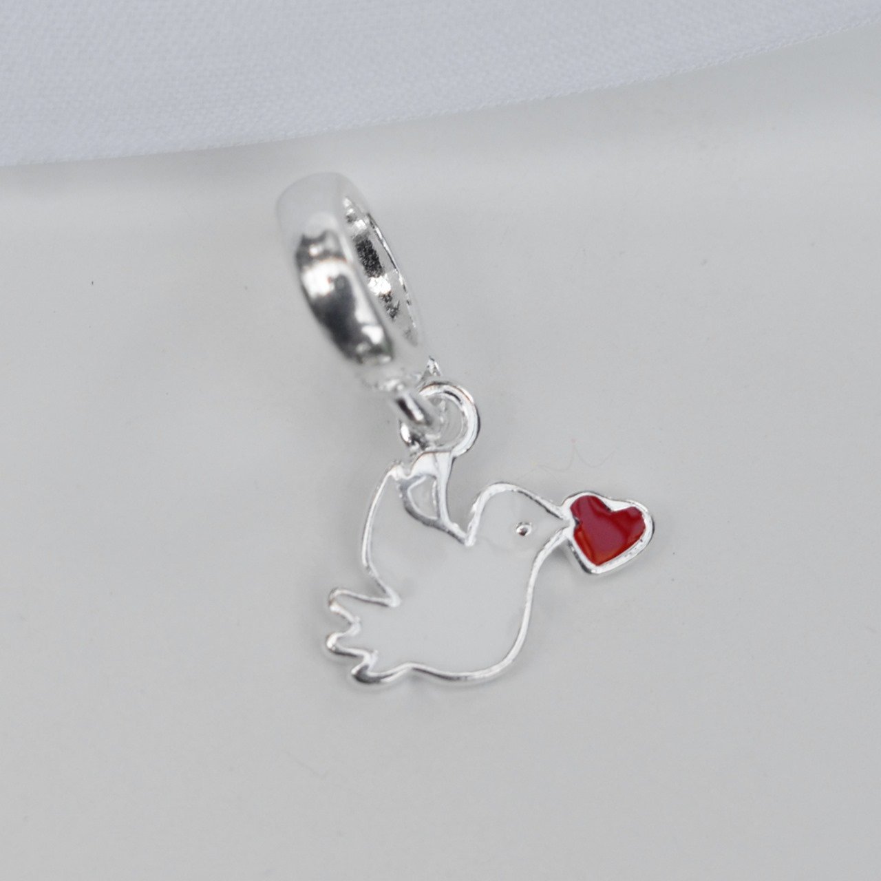 Berloque Divino Esmaltado - Prata Berloque Divino Esmaltado - Prata