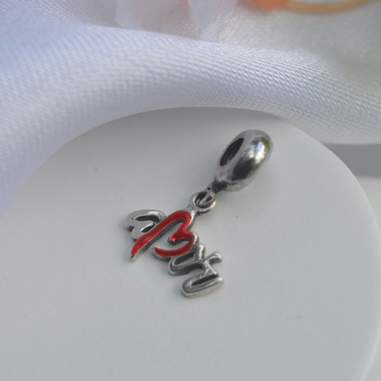 Berloque Escrito Amor - Prata Berloque Escrito Amor - Prata