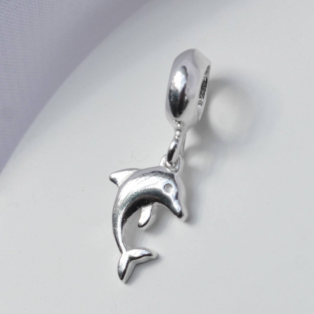 Berloque Golfinho Liso - Prata Berloque Golfinho Liso - Prata