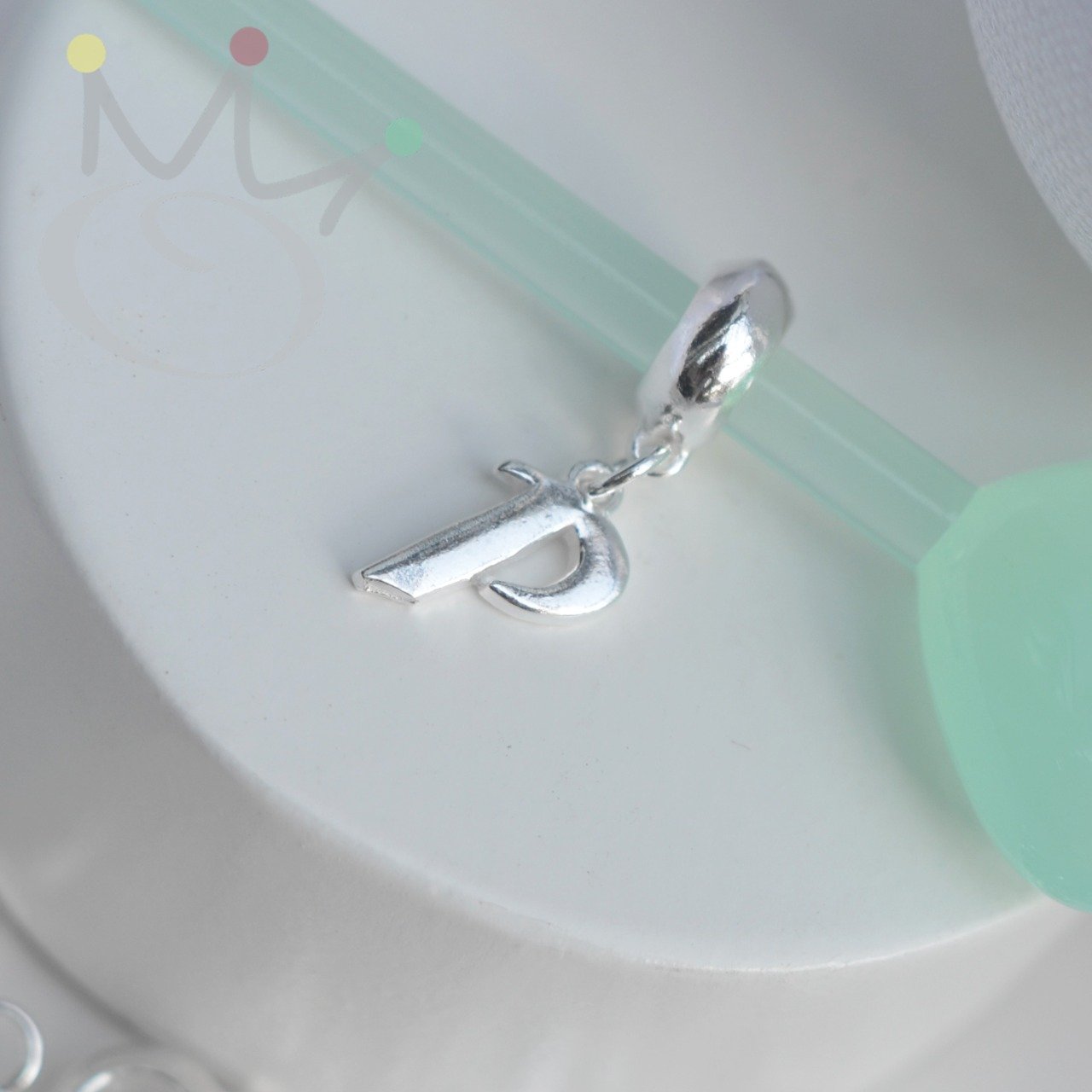 Berloque Letras Lisas - Prata Berloque Letras Lisas - Prata