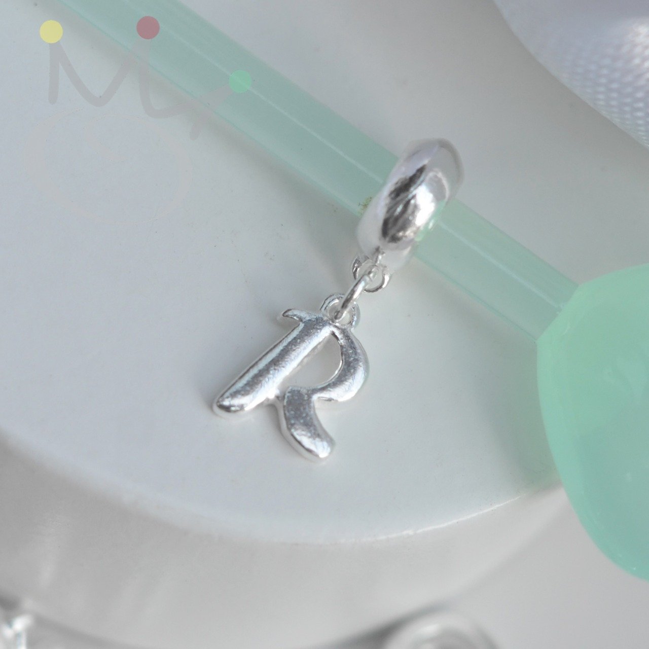 Berloque Letras Lisas - Prata Berloque Letras Lisas - Prata