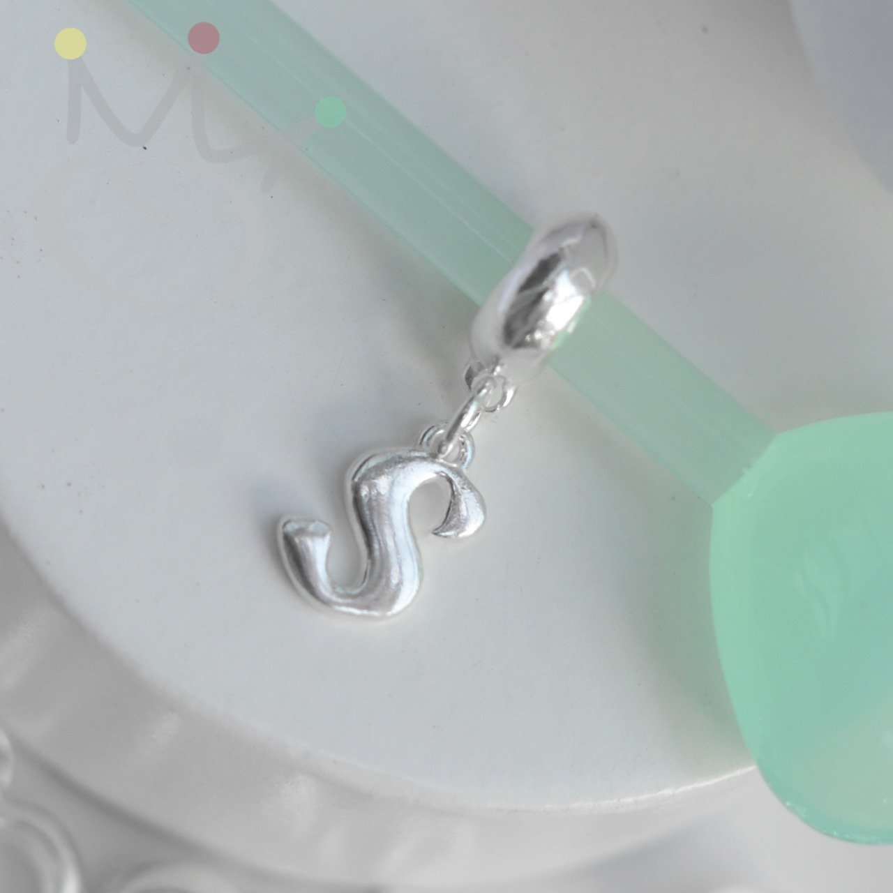 Berloque Letras Lisas - Prata Berloque Letras Lisas - Prata