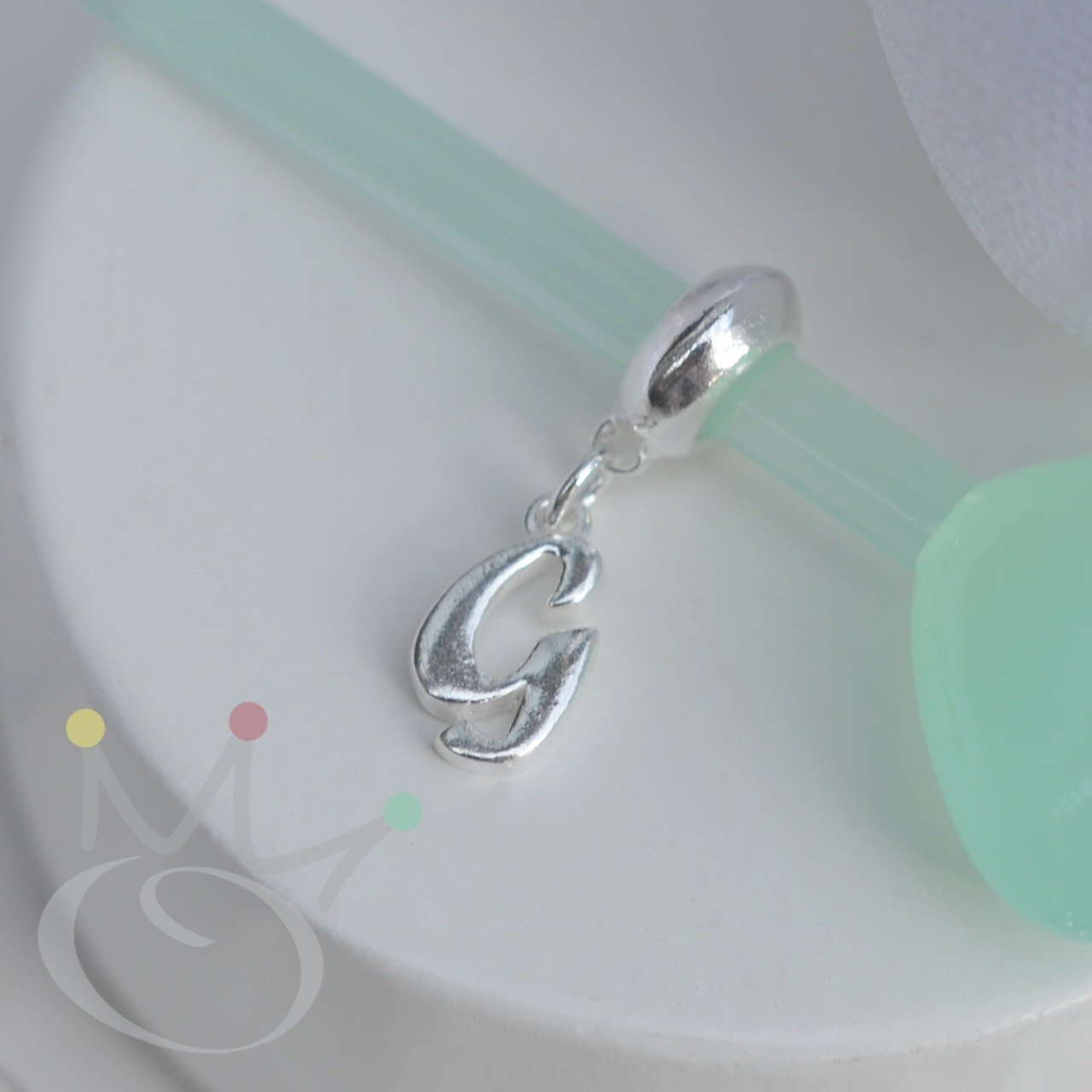 Berloque Letras Lisas - Prata Berloque Letras Lisas - Prata