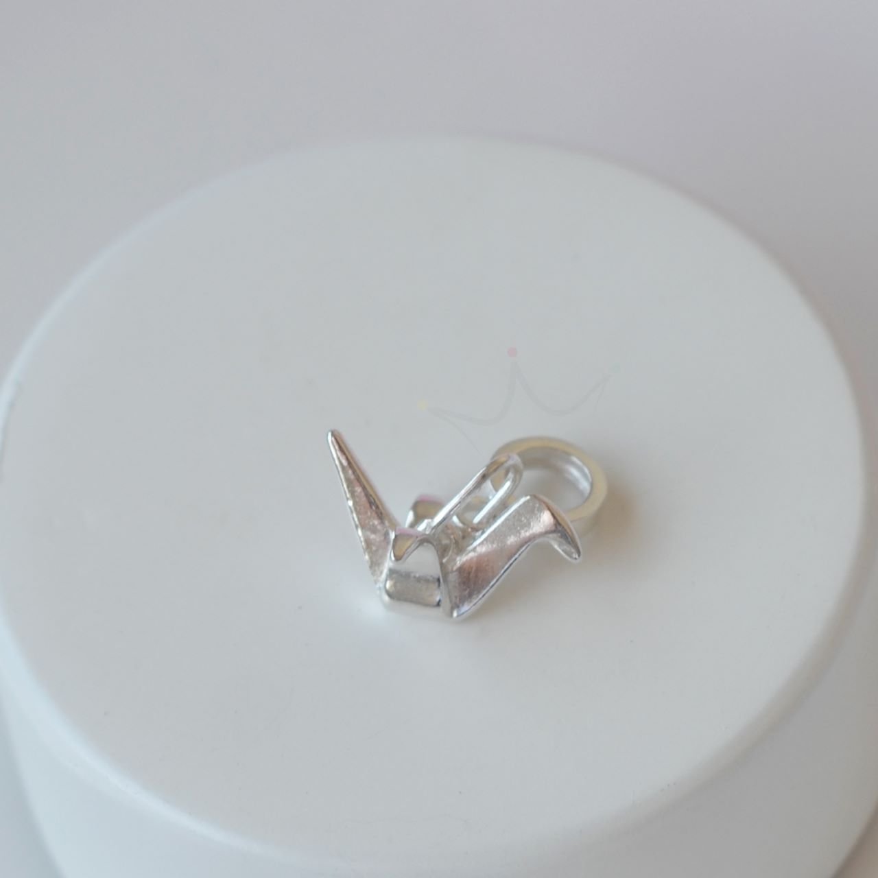 Berloque Origami Tsuru - Prata Berloque Origami Tsuru - Prata