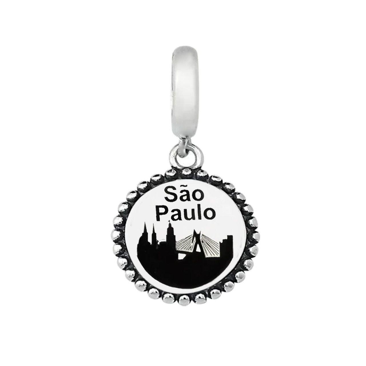 Berloque São Paulo - Prata Berloque São Paulo - Prata