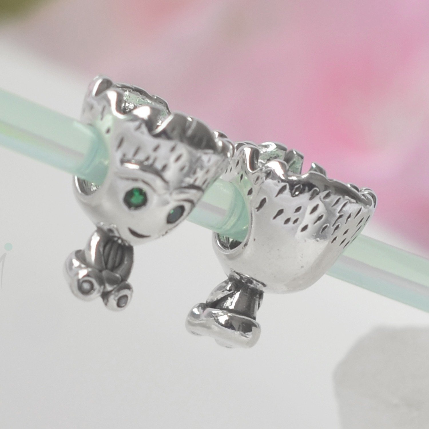 Berloque Separador Groot - Prata Berloque Separador Groot - Prata