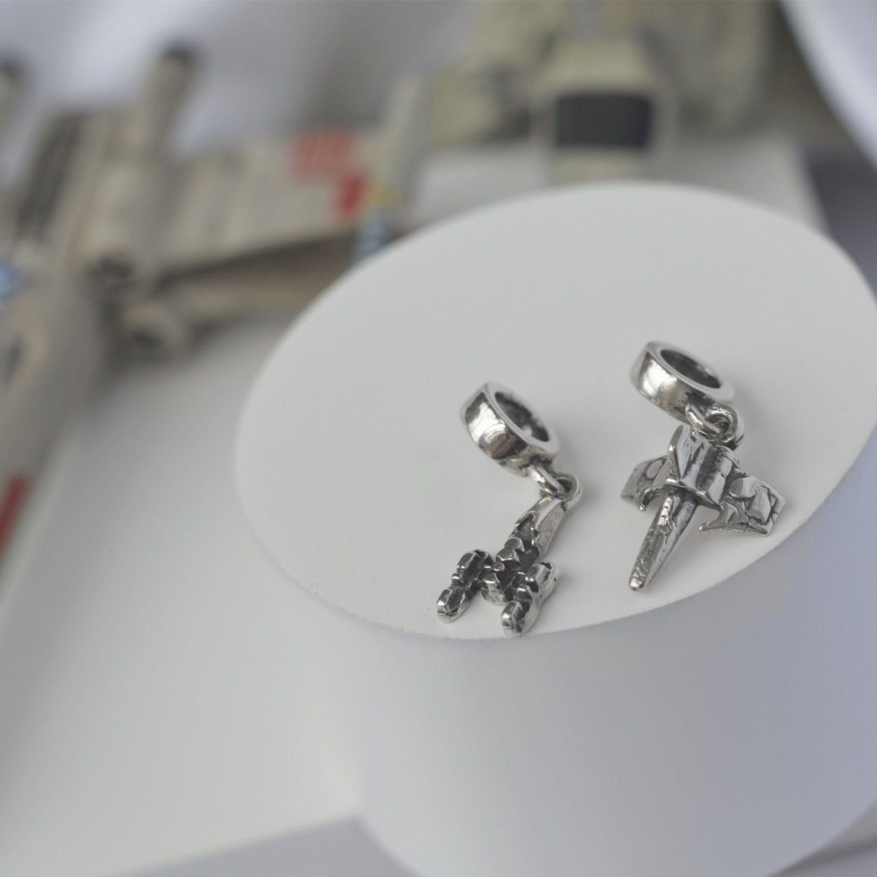 Berloque Star Wars - Nave Y-Wing - Prata Berloque Star Wars - Nave Y-Wing - Prata