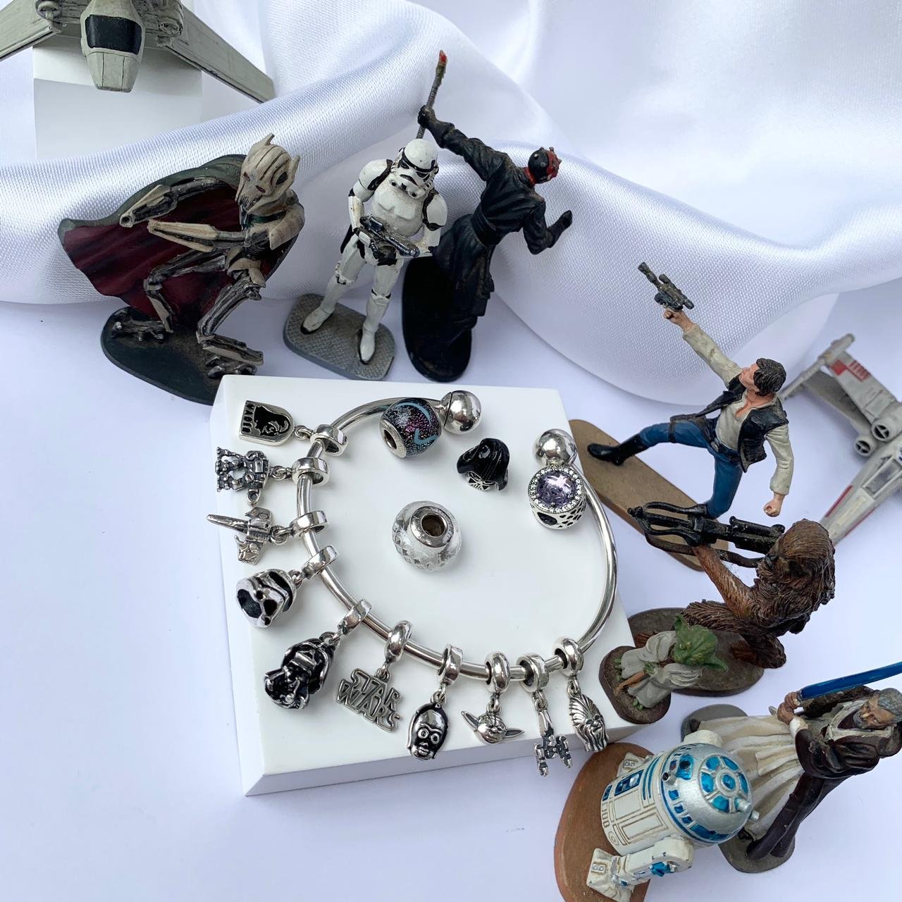 Berloque Star Wars - Nave Y-Wing - Prata Berloque Star Wars - Nave Y-Wing - Prata