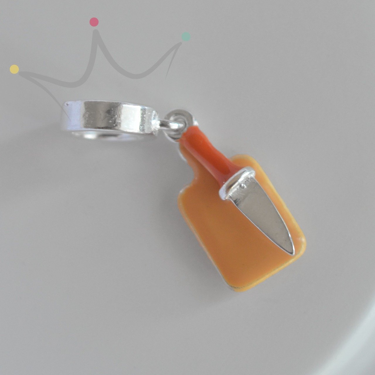 Berloque Tábua e Faca - Prata Berloque Tábua e Faca - Prata