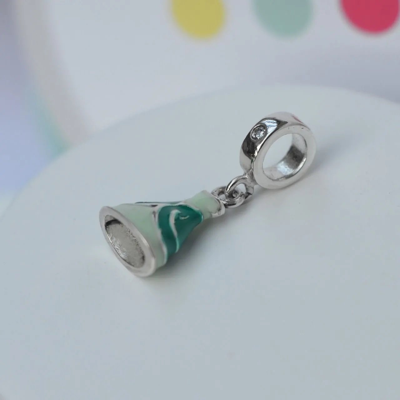 Berloque Vestidos de Princesas - Prata Berloque Vestidos de Princesas - Prata