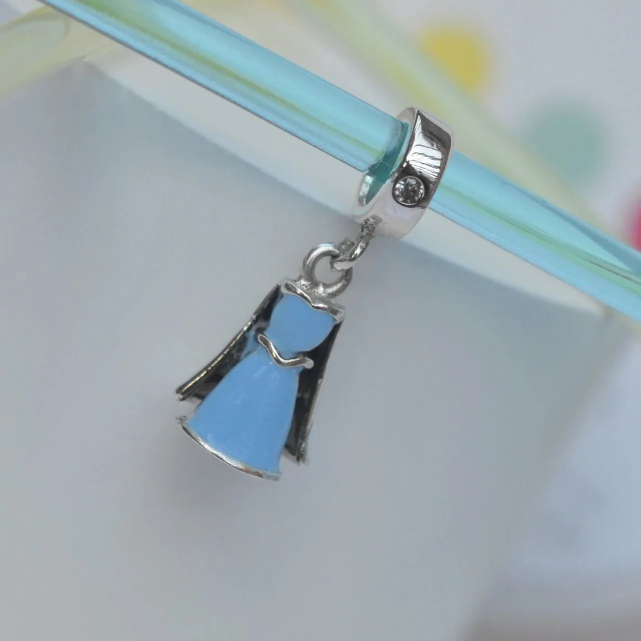 Berloque Vestidos de Princesas - Prata Berloque Vestidos de Princesas - Prata