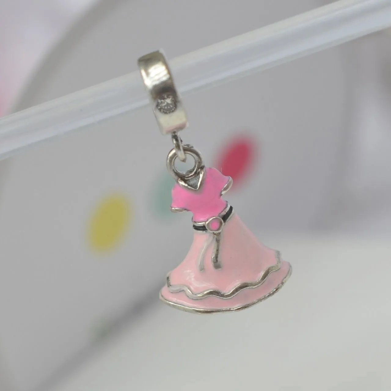 Berloque Vestidos de Princesas - Prata Berloque Vestidos de Princesas - Prata