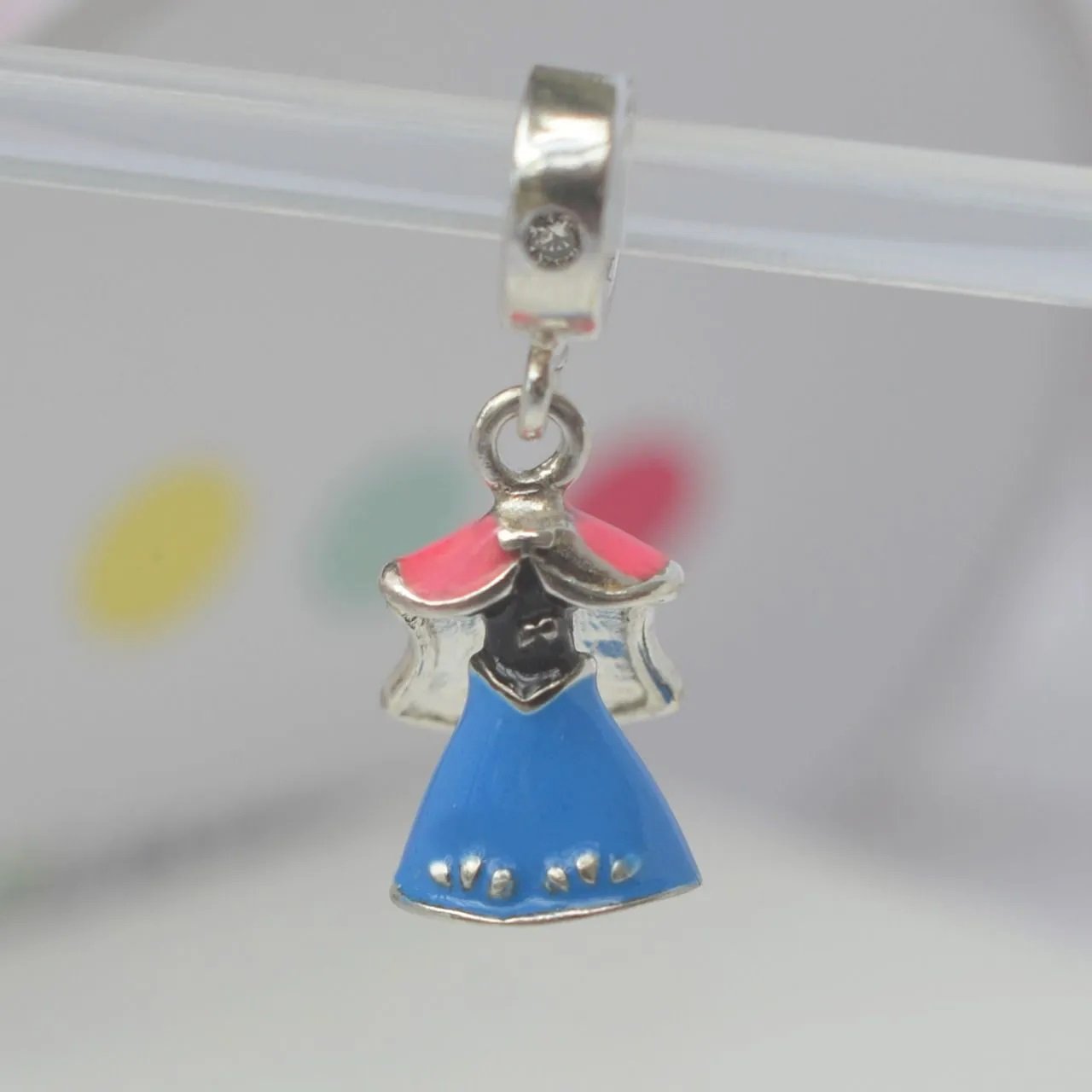 Berloque Vestidos de Princesas - Prata Berloque Vestidos de Princesas - Prata