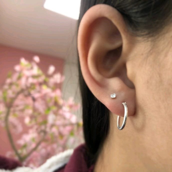 Brinco Argola lisa G 15mm - Prata Brinco Argola lisa G 15mm - Prata