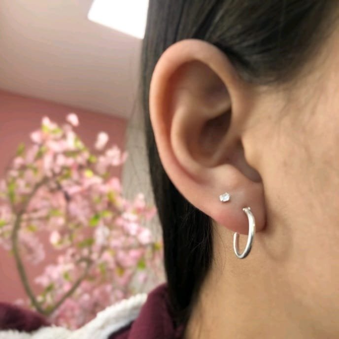 Brinco Argola lisa G 15mm - Prata Brinco Argola lisa G 15mm - Prata