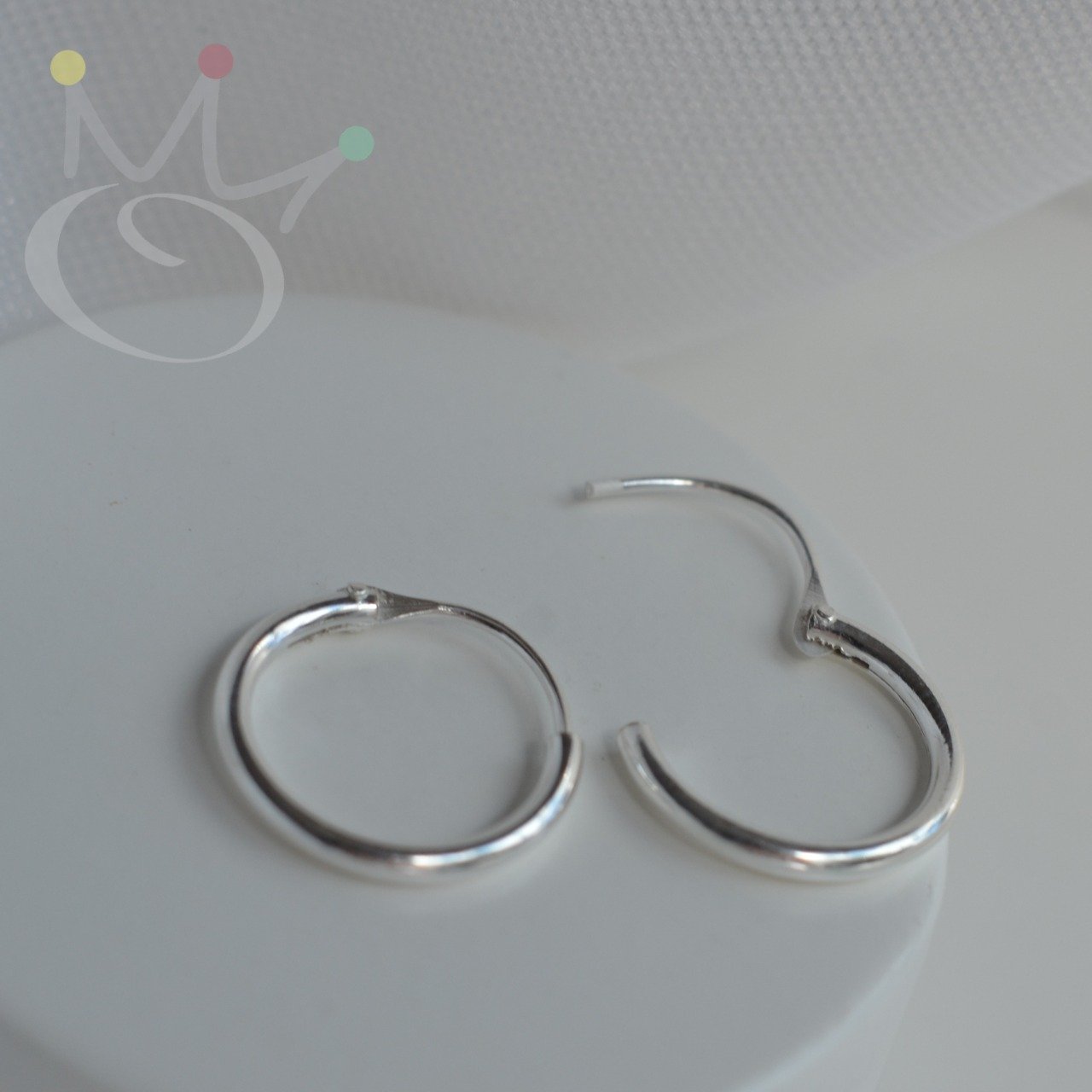 Brinco Argola lisa G 15mm - Prata Brinco Argola lisa G 15mm - Prata