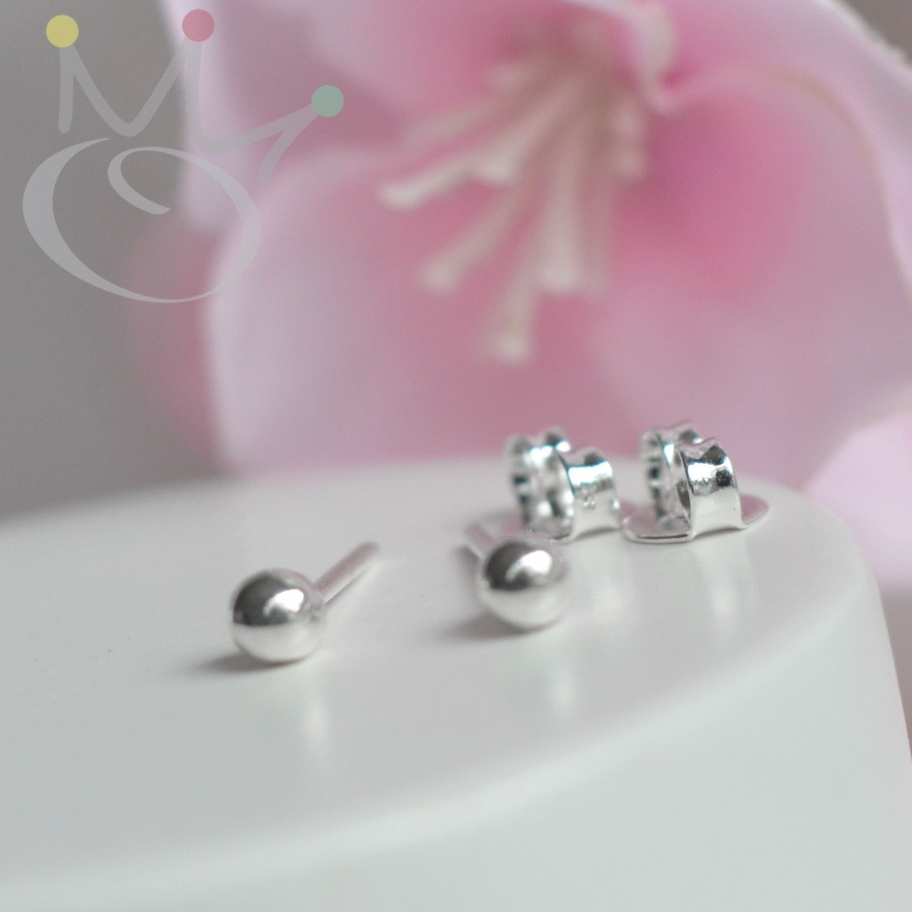 Brinco Bolinha (Tamanhos) - Prata Brinco Bolinha (Tamanhos) - Prata