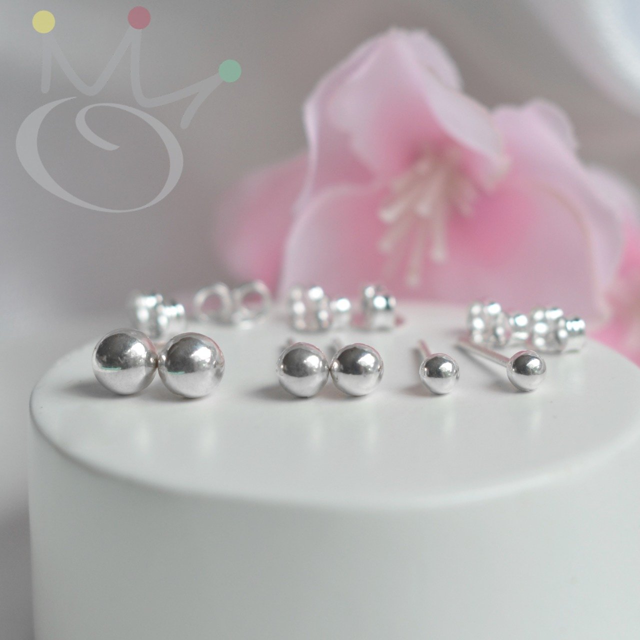 Brinco Bolinha (Tamanhos) - Prata Brinco Bolinha (Tamanhos) - Prata