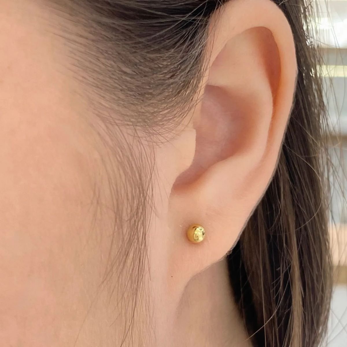 Brinco Bolinha (Tamanhos) - Semijoia Brinco Bolinha (Tamanhos) - Semijoia