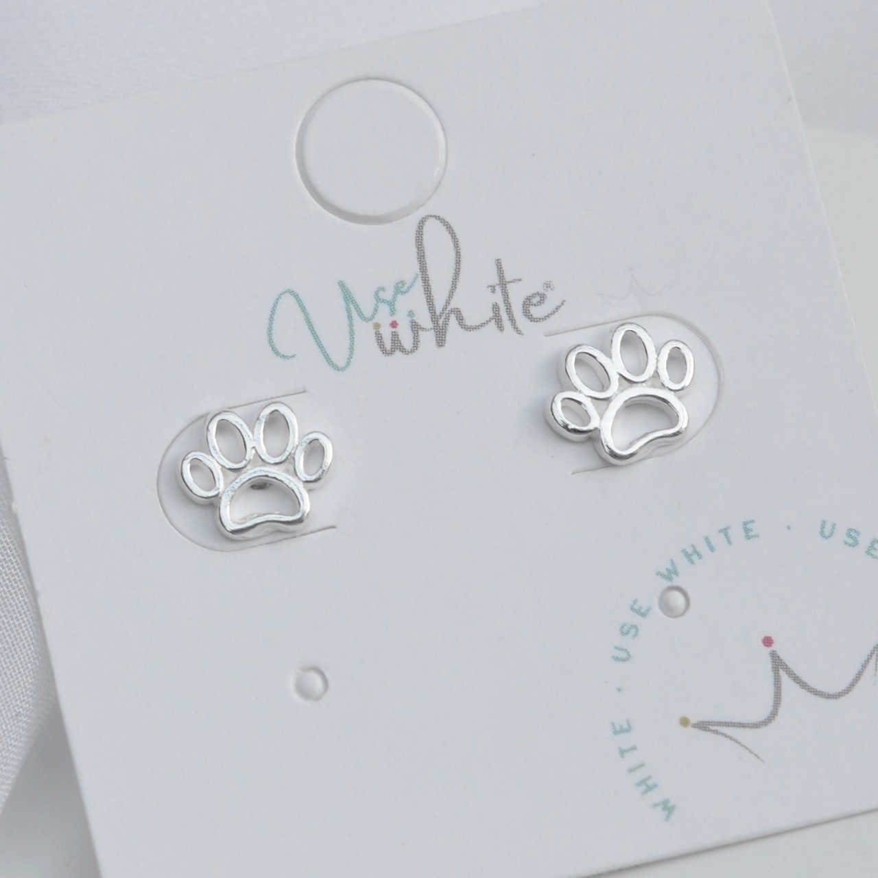 Brinco Patinha Lisa - Prata Brinco Patinha Lisa - Prata