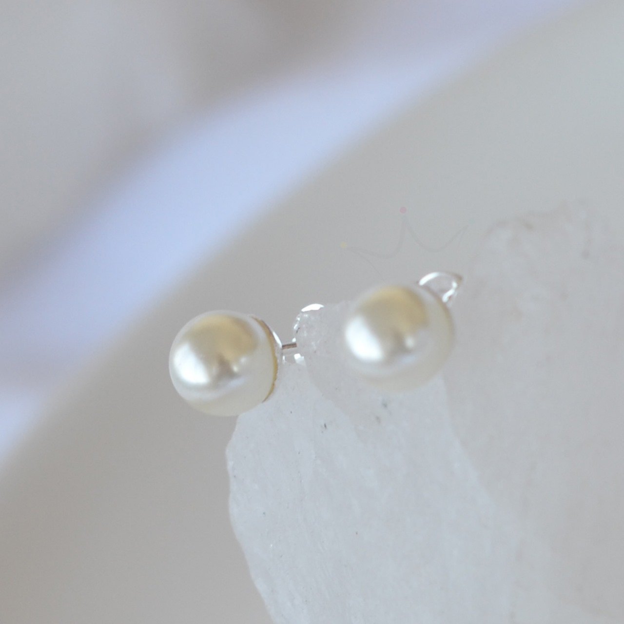 Brinco Perola 6mm - Prata Brinco Perola 6mm - Prata