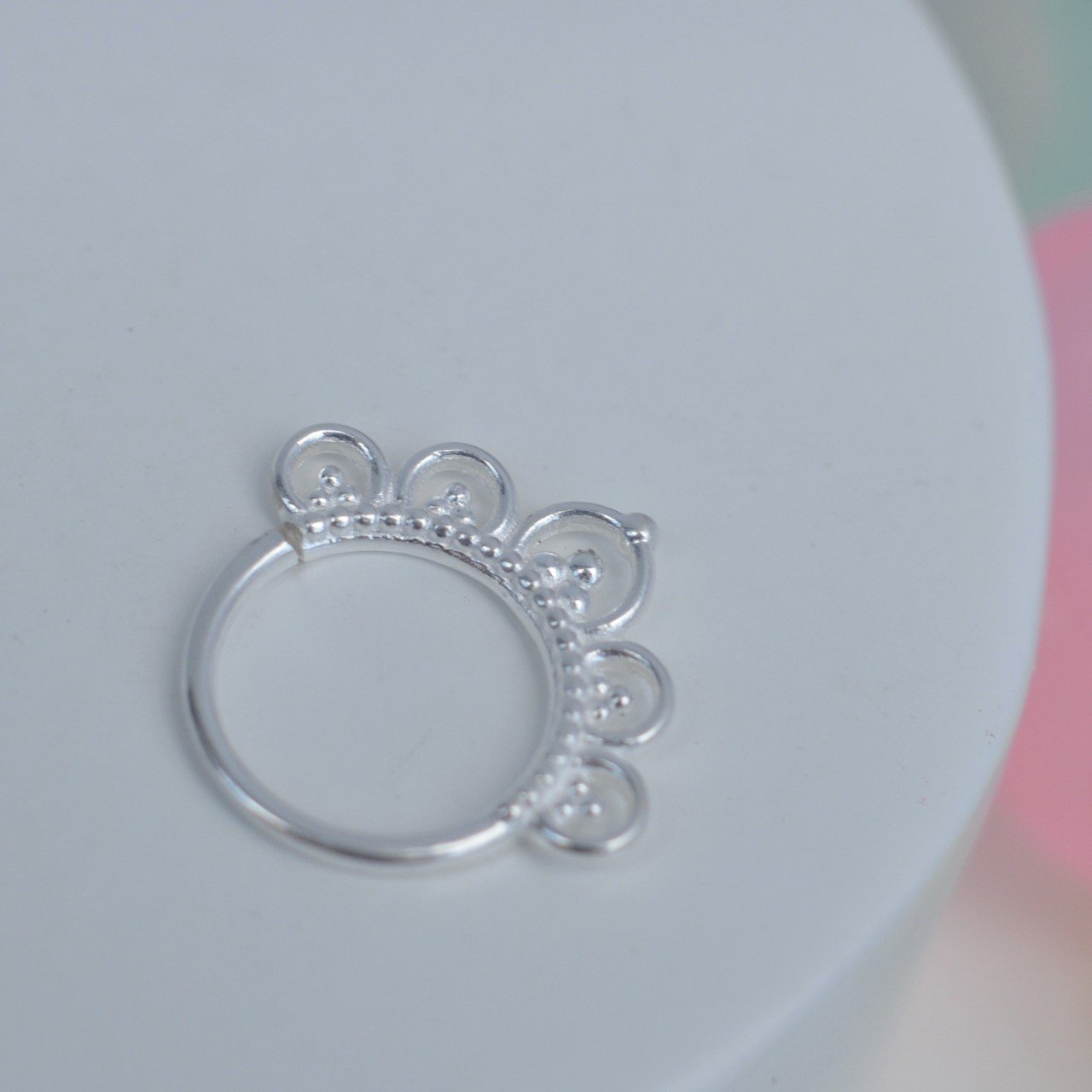 Piercing Septo Arabescos - Prata Piercing Septo Arabescos - Prata